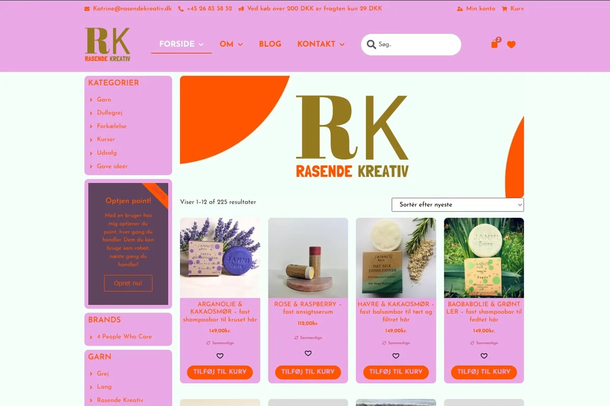 Webshop (Re-design)