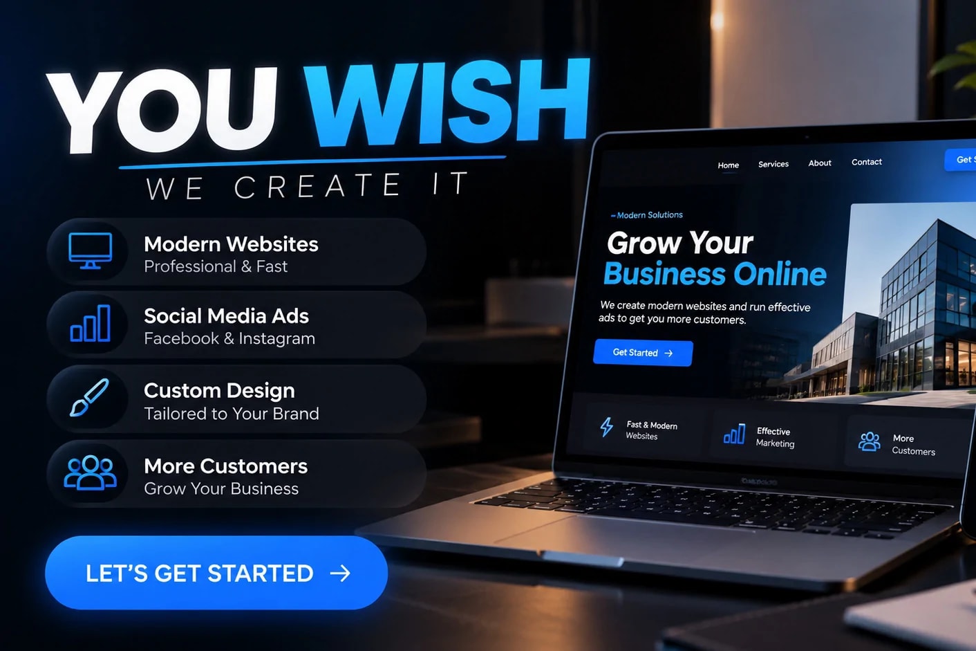 Modern Website Design & Digital Marketing