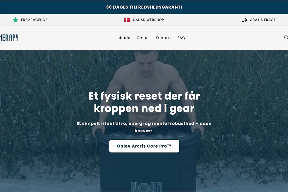 Shopify Webshop Redesign