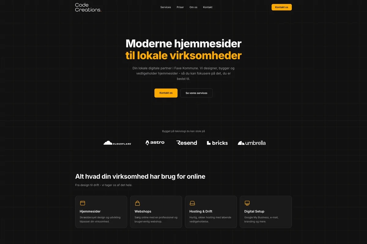 Webbureau Marketinghjemmeside