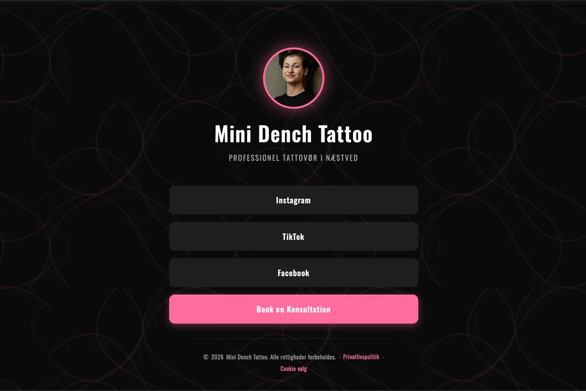 Mini Dench Tattoo - Linktree