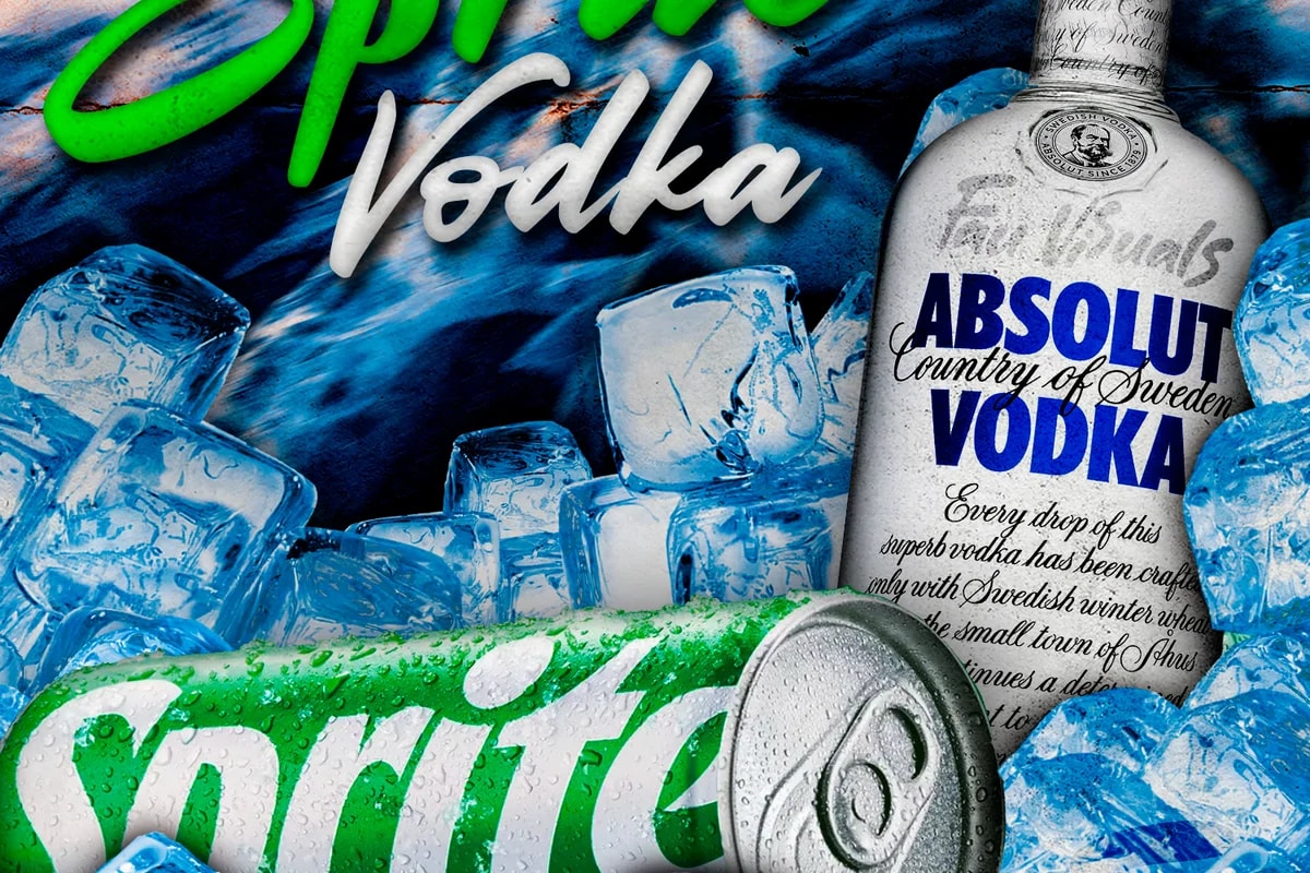 Noah Carter - Sprite & Vodka - Cover Art (Concept)