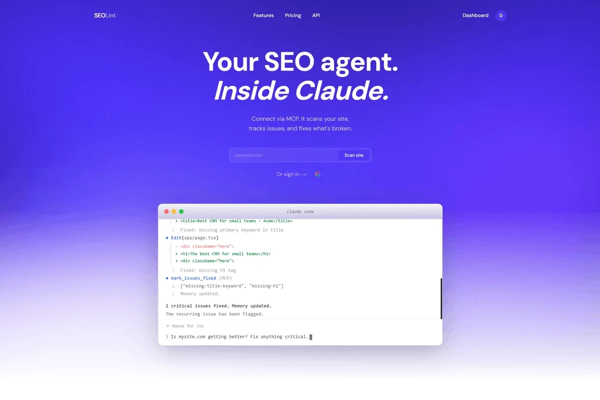SEOLint.dev (SaaS)
