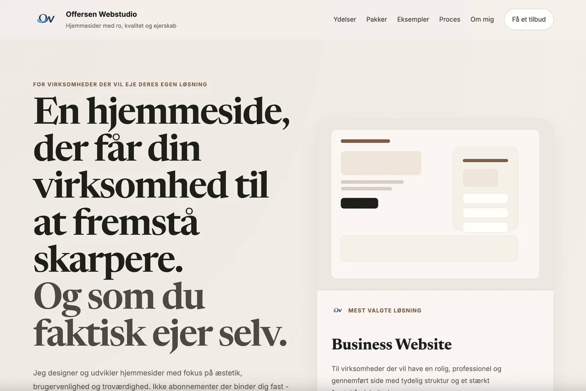 Offersen Webstudio
