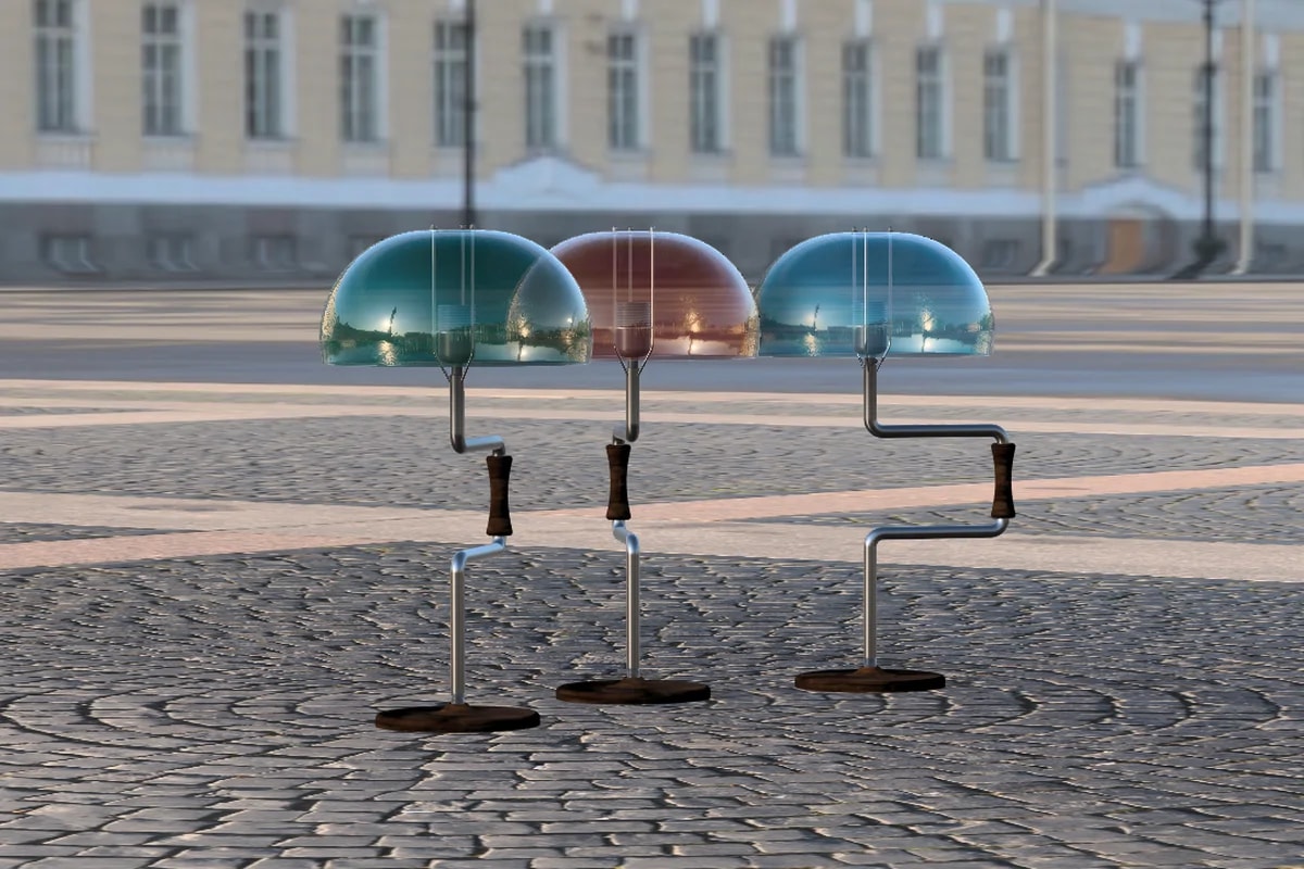 Originalt unikt bordlampe design - af @HCKR.dk