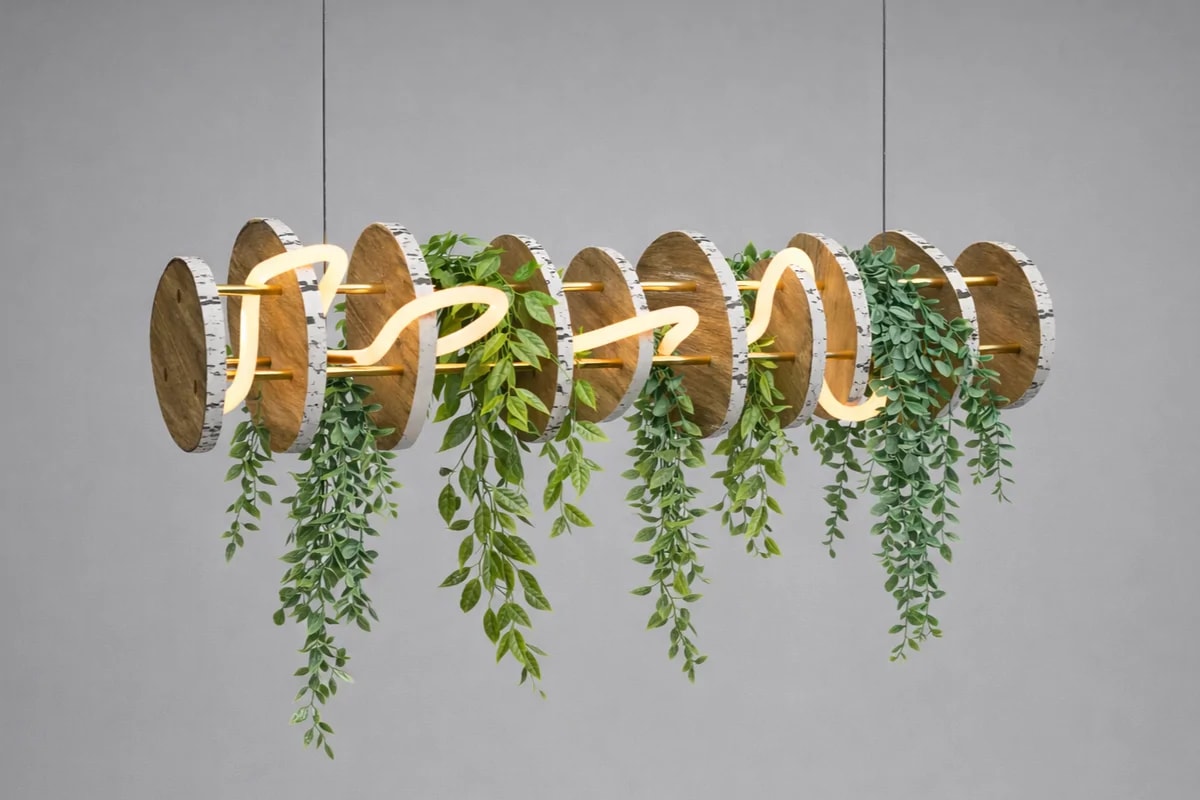 Originalt unikt loftlampe design - af @HCKR.dk