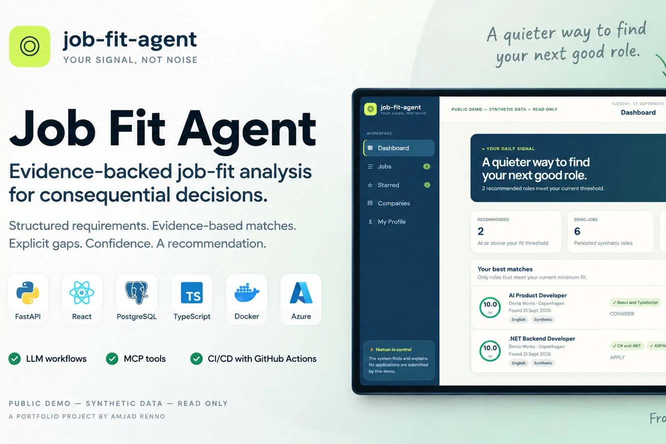 Job Fit Agent – AI-baseret jobanalyse