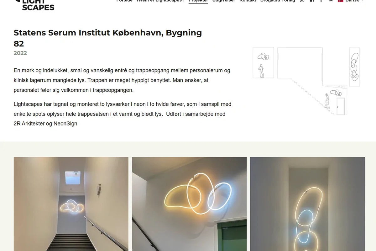 Website design