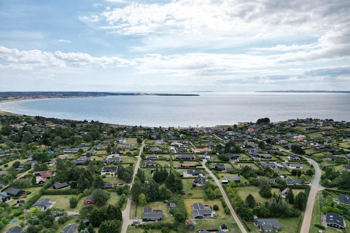 Dronebilleder- og videoer af sommerhus