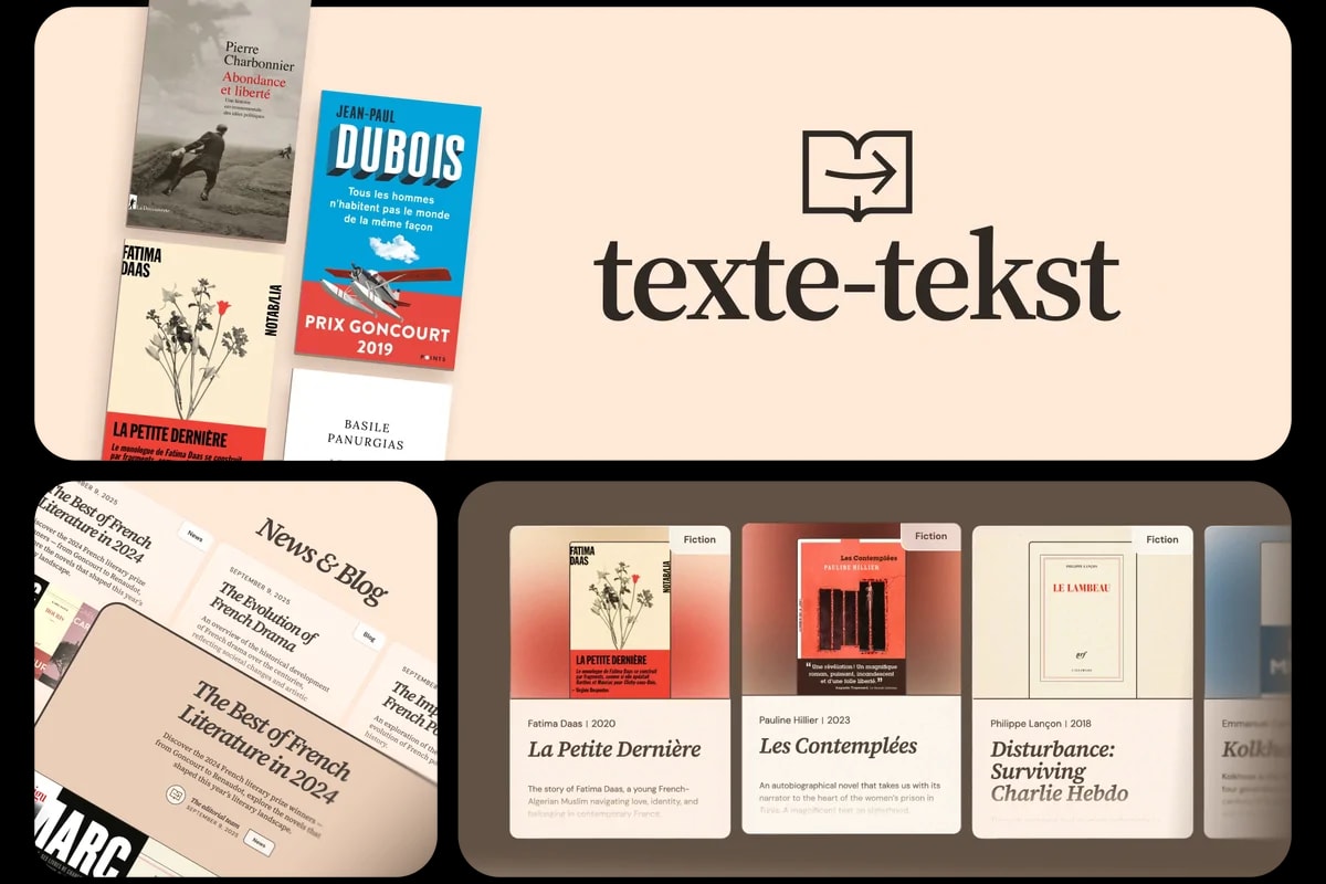texte-tekst.com – redesign